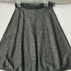 Nanette Lepore XS metallic and black skirt